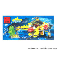 Дизайнер Aqua Series Bathyscaphe 128PCS блокирует игрушки